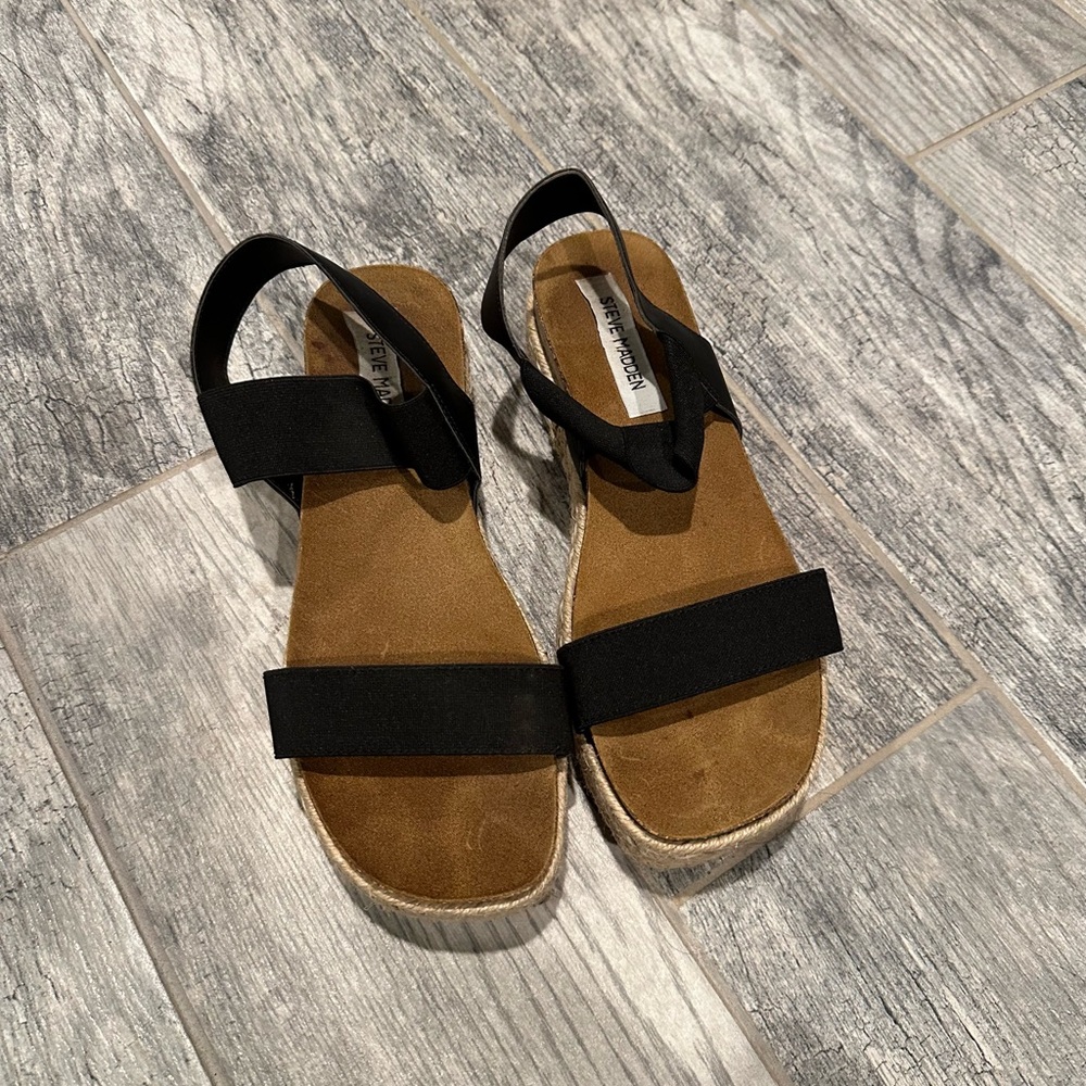 Steve Madden Elastic Platform Sandal - image 1
